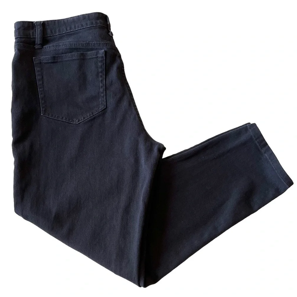 Nili Lotan x Target Black Denim Straight Leg Ankle Jeans Women’s 12 - Picture 10 of 12